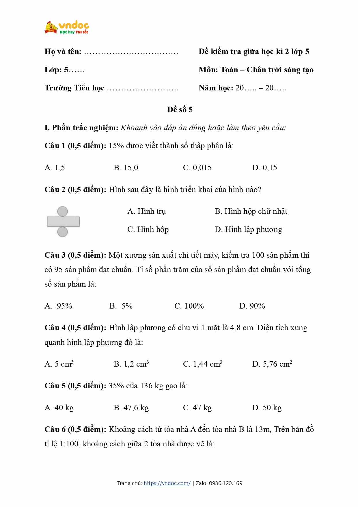 de thi giua ki 2 toan 5 ctst de 5 page 0001*664328