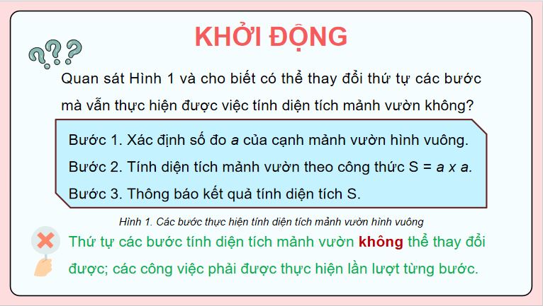 PowerPoint Tin học 5 Bài 9: Cấu trúc tuần tự