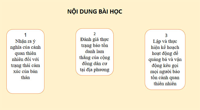 Giáo án HĐTN 11 Chủ đề 6: Bảo tồn cảnh quan thiên nhiên