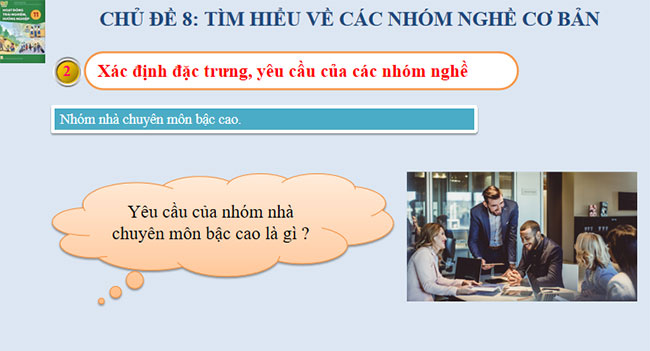 PowerPoint Hoạt động trải nghiệm 11 KNTT Chủ đề 8
