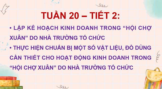 PowerPoint Hoạt động trải nghiệm 5 Tuần 20