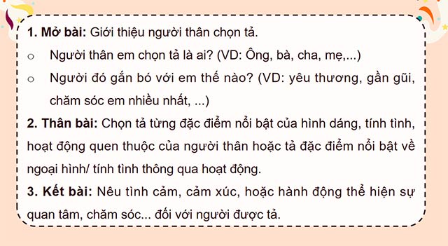 PowerPoint Tiếng Việt 5 Lập dàn ý cho bài văn tả người