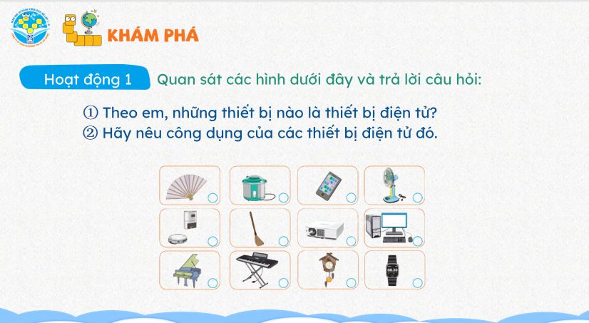 PowerPoint Bài 1: Thiết bị điện tử