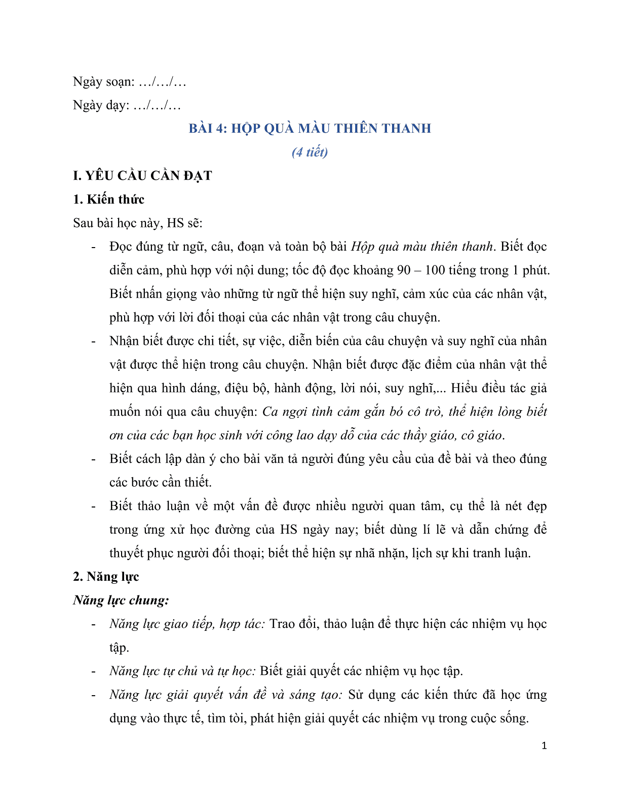 tieng viet 5 bai 4 hop qua mau thien thanh 1*666629