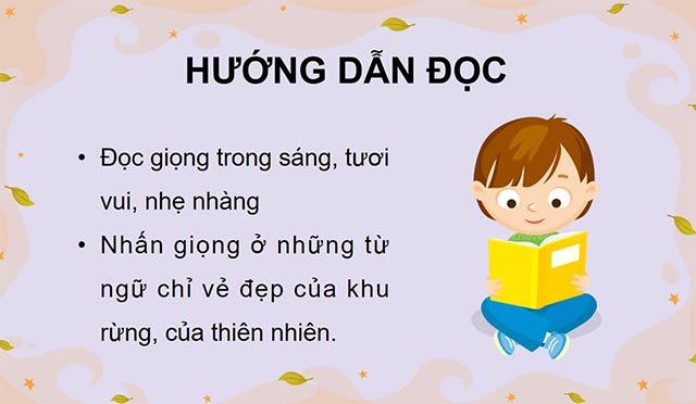 PowerPoint Tiếng Việt 5 Rừng xuân