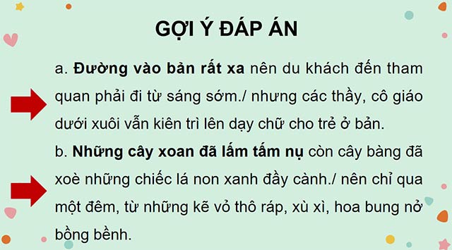 PowerPoint Tiếng Việt 5 Luyện tập về cách nối các vế trong câu ghép