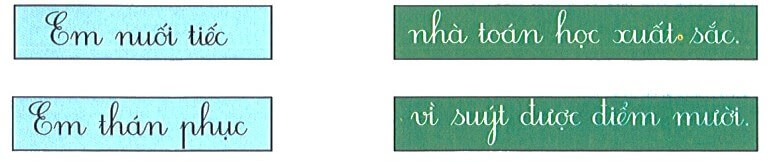 Bài tập cuối tuần Tiếng Việt lớp 1 Tuần 26