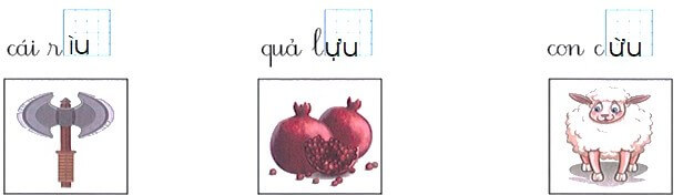 Bài tập cuối tuần Tiếng Việt lớp 1 Tuần 33