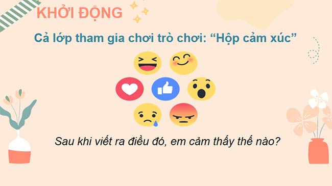 Giáo án HĐTN 7 Bài 2: Kiểm soát cảm xúc của bản thân