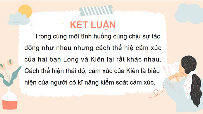 Giáo án HĐTN 7 Bài 2: Kiểm soát cảm xúc của bản thân