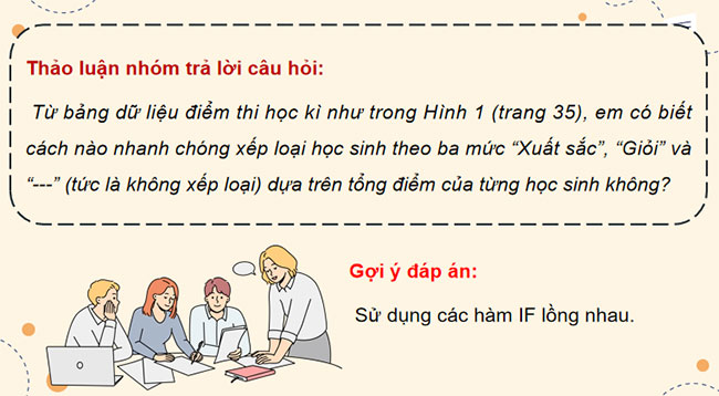 Giáo án Tin học 9 Bài 3: Hàm điều kiện IF tiếp theo