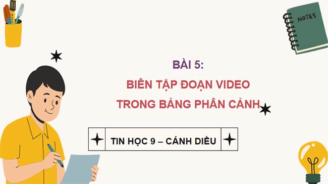 PowerPoint Tin học 9 Cánh diều Bài 5 Chủ đề E4