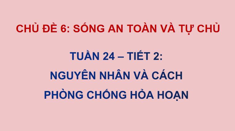 PowerPoint Hoạt động trải nghiệm 5 Tuần 24