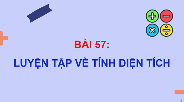 PowerPoint Toán 5 Luyện tập về tính diện tích