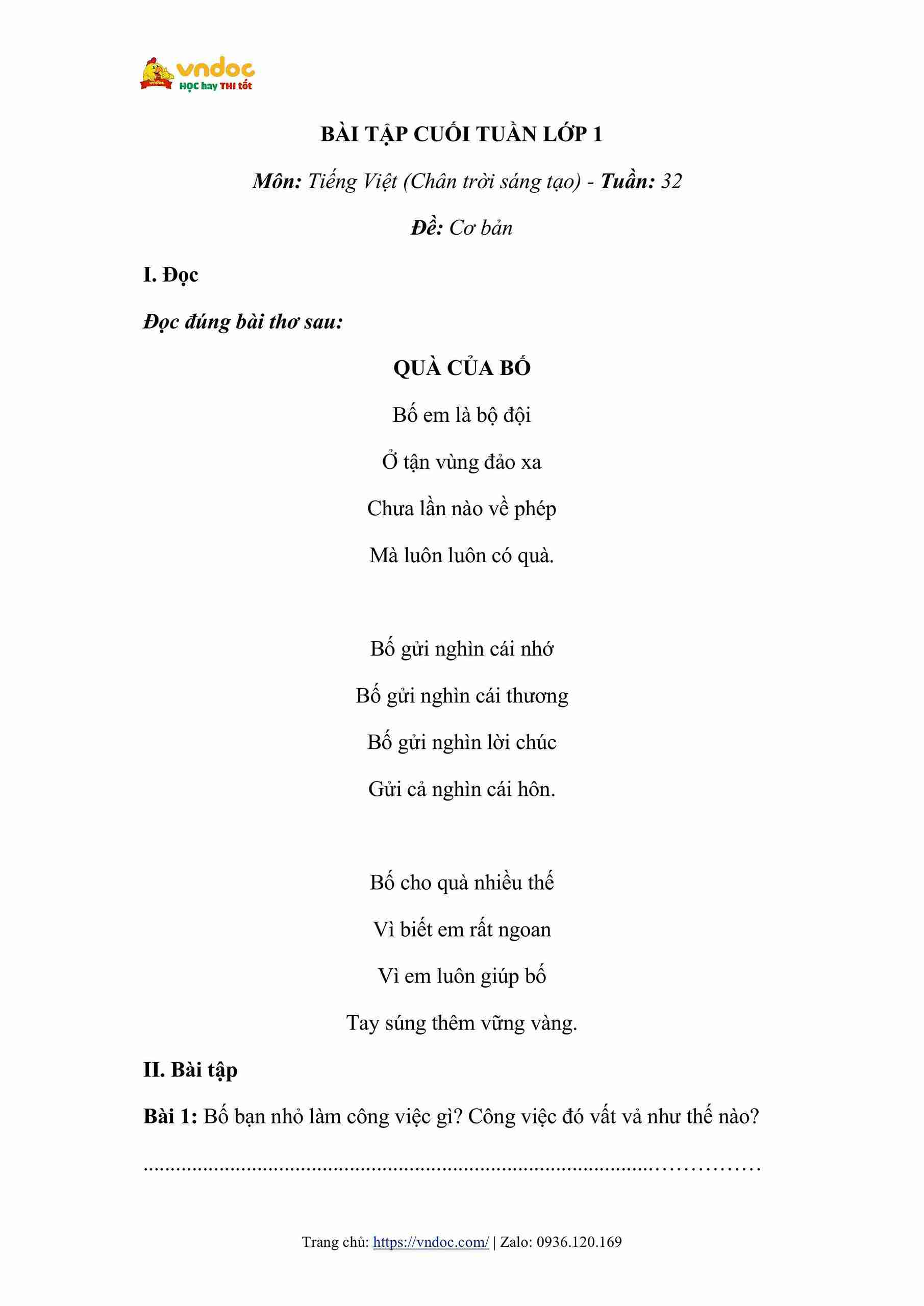 bai tap cuoi tuan tieng viet lop 1 ctst tuan 32 hinh anh 0 1*671375