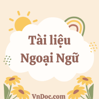 Luyện viết đoạn văn tiếng trung HSK 1