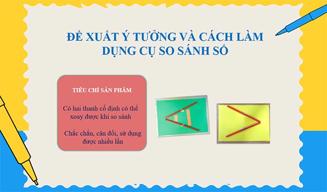 PowerPoint STEM Làm dụng cụ so sánh số