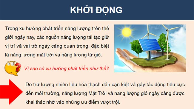 Giáo án KHTN 9 Bài 15: Năng lượng tái tạo