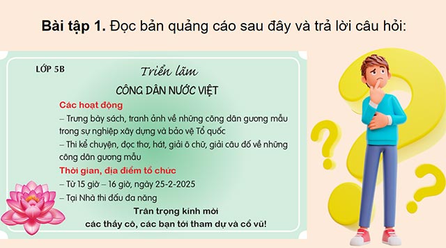 PowerPoint Tiếng Việt 5 Viết quảng cáo