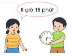 Toán lớp 2 Giờ - Phút trang 34, 35 | Cánh diều