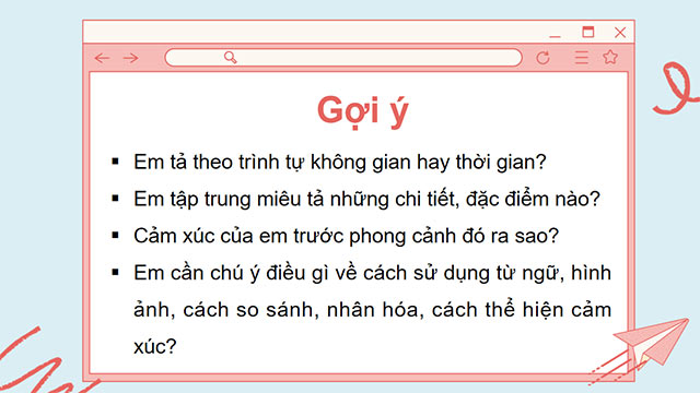 PowerPoint Tiếng Việt 5 Luyện tập tả phong cảnh (Viết thân bài)