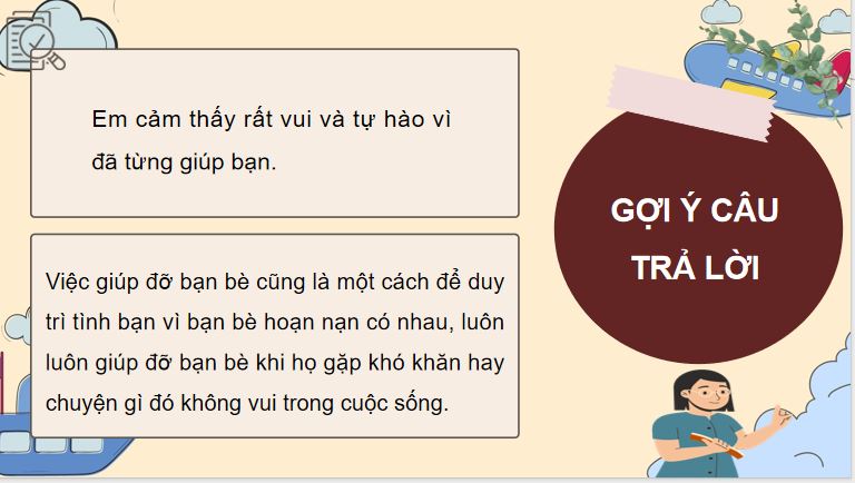 Bài 9: Em duy trì quan hệ bạn bè