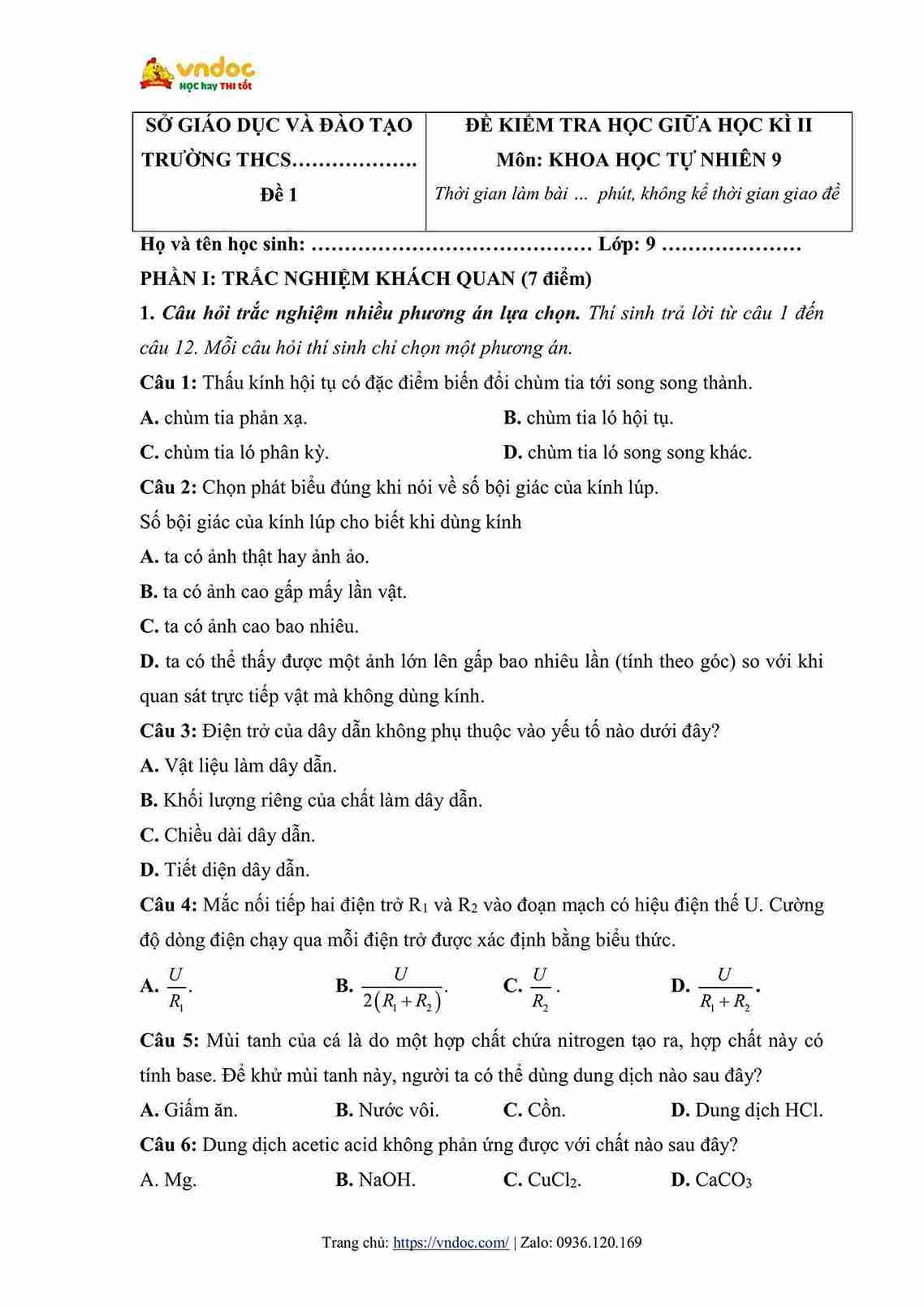 de thi giua hoc ki 2 khoa hoc tu nhien 9 cd de 1 hinh anh 0 1*674318