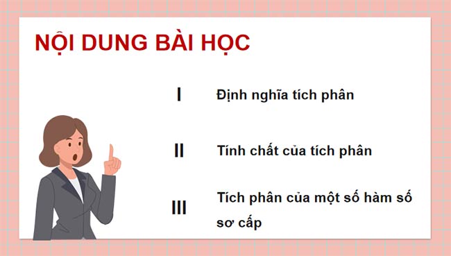 PowerPoint Toán 12 Bài 3: Tích phân 