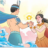 Giáo án Tiếng Việt 5: Sự tích con Rồng cháu Tiên