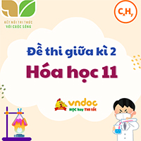Đề thi giữa kì 2 lớp 11 môn Hóa học sách Kết nối tri thức theo Công văn 7991