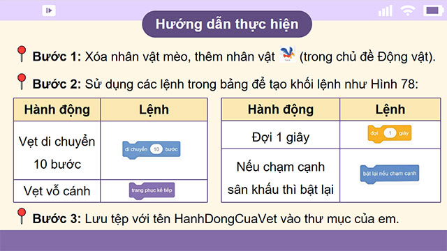 PowerPoint Tin học 5 Thực hành sử dụng lệnh lặp