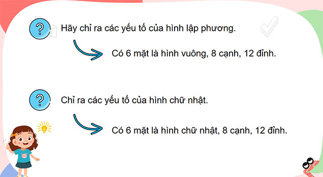PowerPoint Toán 5 Hình hộp chữ nhật, Hình lập phương, Hình trụ