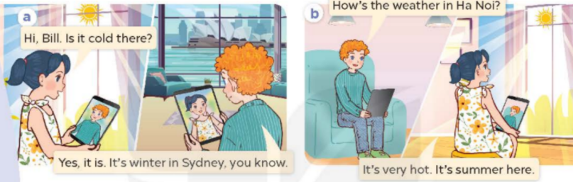 Tiếng Anh lớp 5 Unit 16 lesson 1 trang 40, 41 Global Success