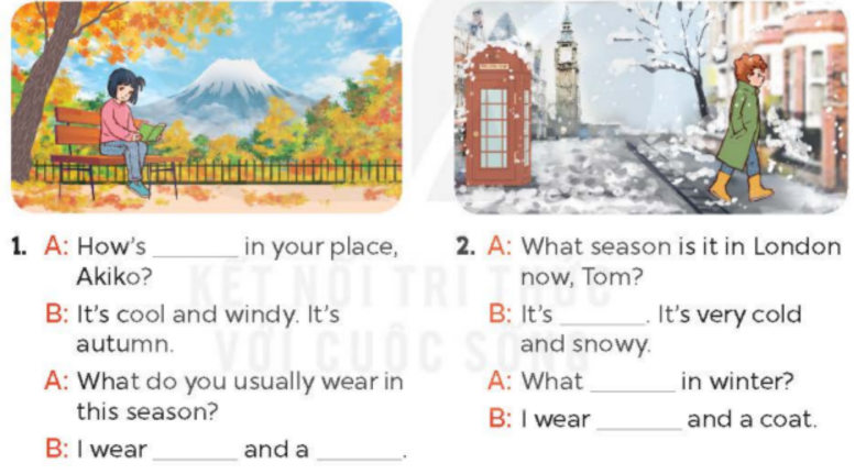 Tiếng Anh lớp 5 Unit 16 lesson 2 trang 42, 43 Global Success