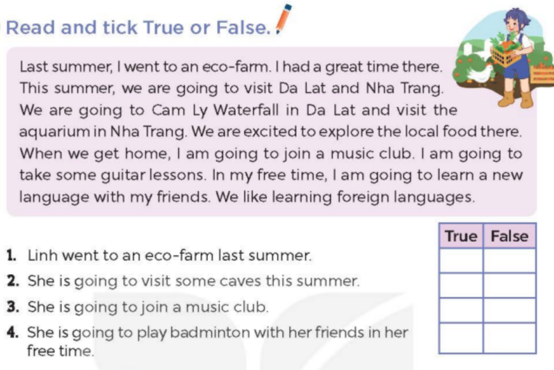 Tiếng Anh lớp 5 Unit 20 lesson 3 trang 68 69 Global Success