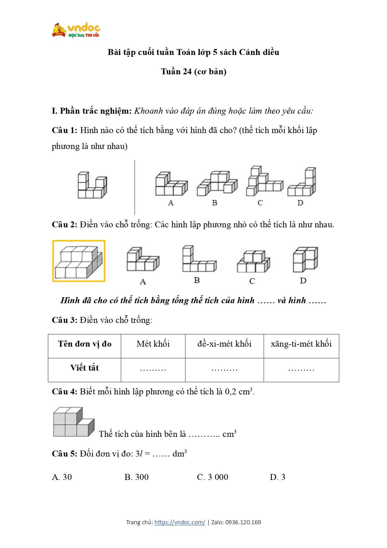 bai tap cuoi tuan mon toan lop 5 tuan 24 co ban cd page 1*677794