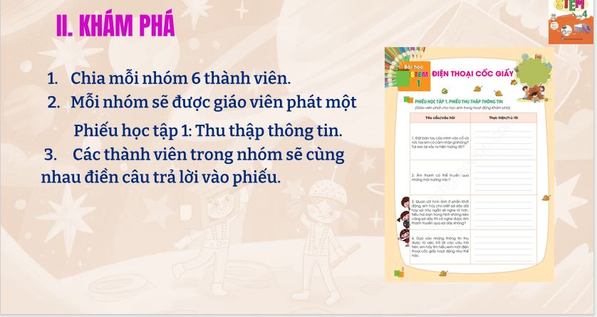 Giáo án PowerPoint STEM lớp 4