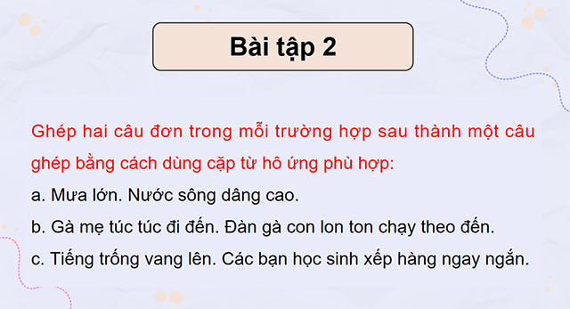 PowerPoint Tiếng Việt 5 Luyện tập về câu đơn và câu ghép
