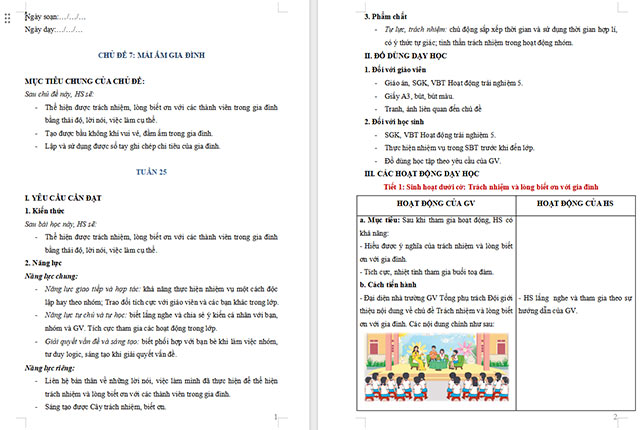PowerPoint Hoạt động trải nghiệm 5 Tuần 25