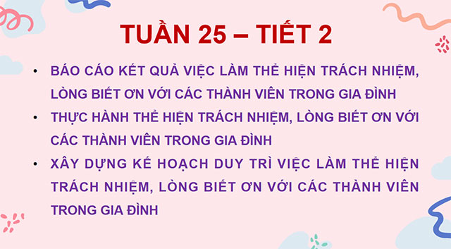 PowerPoint Hoạt động trải nghiệm 5 Tuần 25