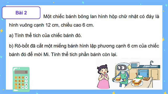 PowerPoint Toán 5 Thể tích của hình lập phương