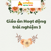 Giáo án Hoạt động trải nghiệm 3 Tuần 3 Kết nối tri thức