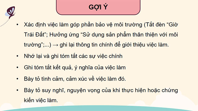 PowerPoint Tiếng Việt 5 Tìm ý cho đoạn văn thể hiện tình cảm, cảm xúc trước một sự việc