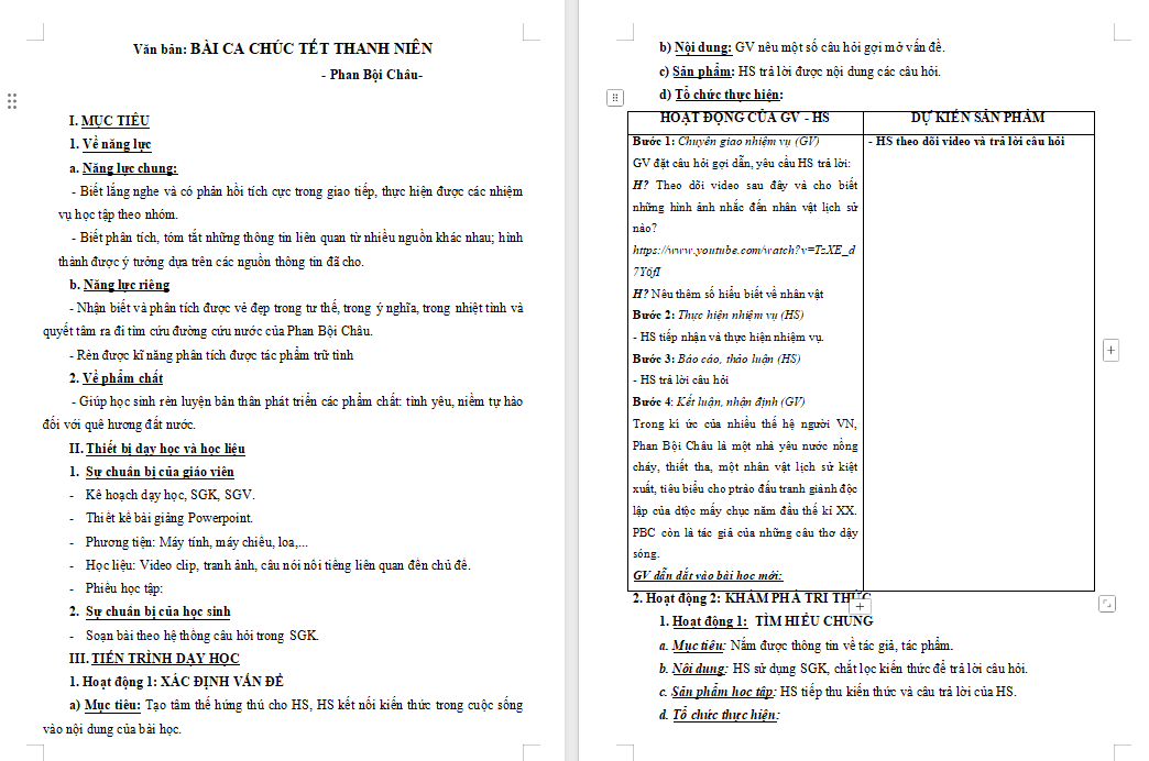 Ngữ văn 9 Bài 8 Bài ca chúc Tết thanh niên