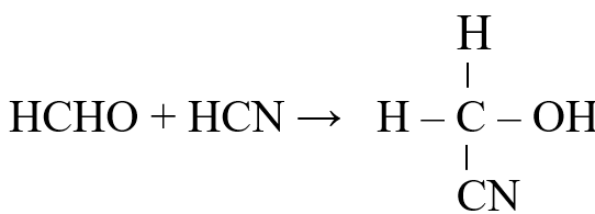 HCHO + HCN