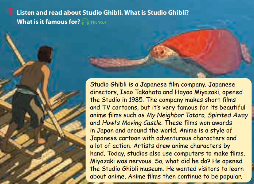 Tiếng Anh 5 Wonderful world Unit 10 lesson 2