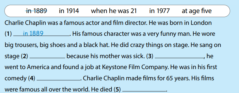 Tiếng Anh 5 Wonderful world Unit 10 lesson 2