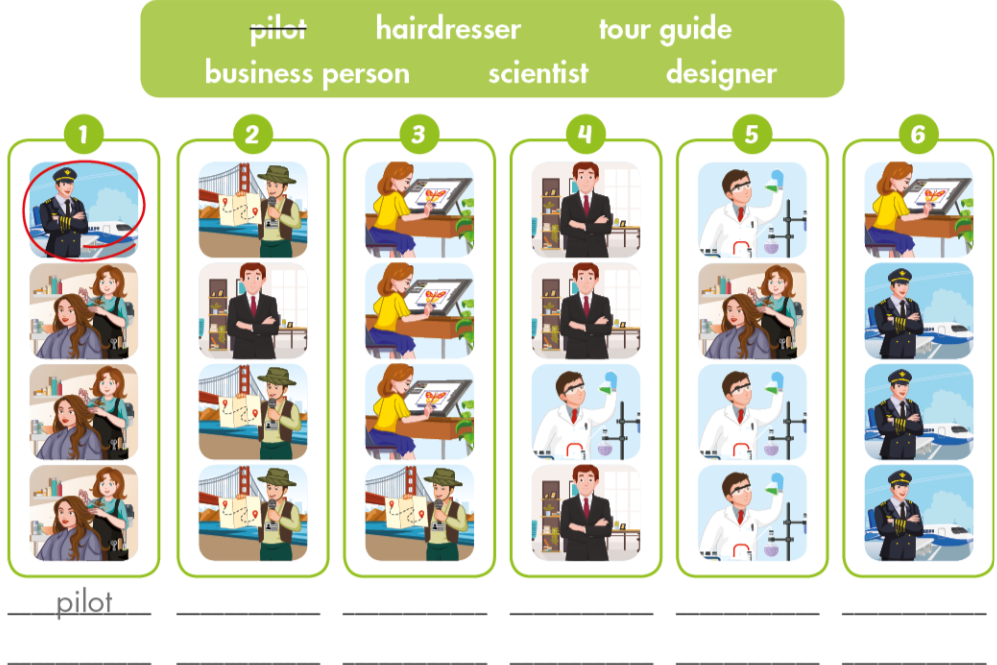 Sách bài tập Tiếng Anh lớp 5 Unit 7 Lesson 1 i-Learn Smart Start