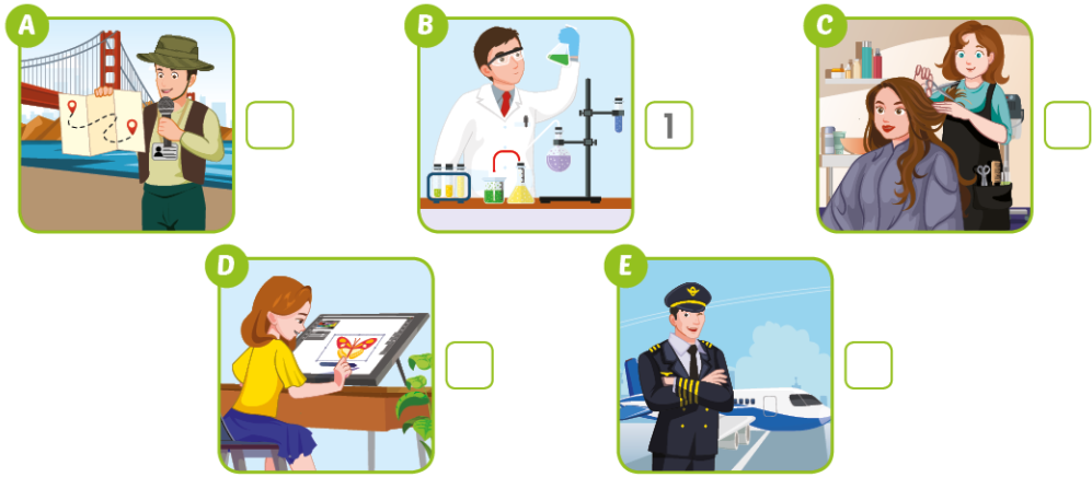 Sách bài tập Tiếng Anh lớp 5 Unit 7 Lesson 1 i-Learn Smart Start