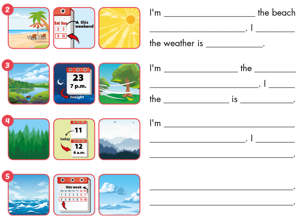 Sách bài tập Tiếng Anh lớp 5 Unit 8 Lesson 1 i-Learn Smart Start